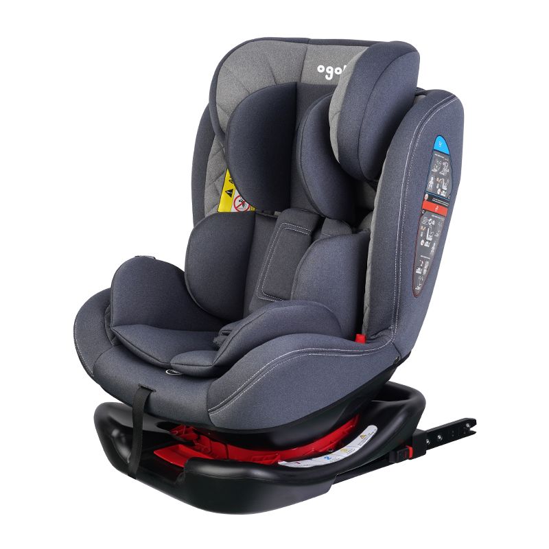 ZK701A Kindersitz Isofix 360 Grad Gruppe 0123 ECE R4404 für 0–36 kg 0–12 Jahre