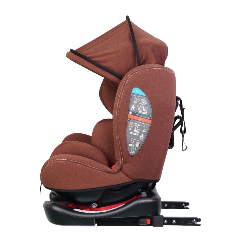 ZK701A Kindersitz Isofix 360 Grad Gruppe 0123 ECE R4404 für 0–36 kg 0–12 Jahre