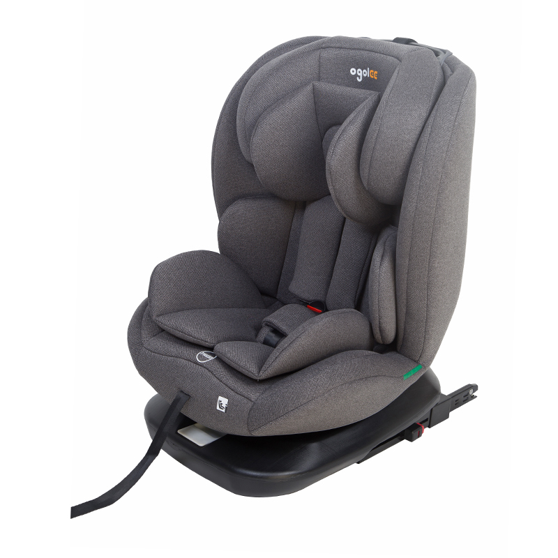 OG801A ECE R129 Isize Baby-Autositz 40–150 cm, Isofix-Kindersitze, 360 Grad drehbar, große Liegefläche für Kinder