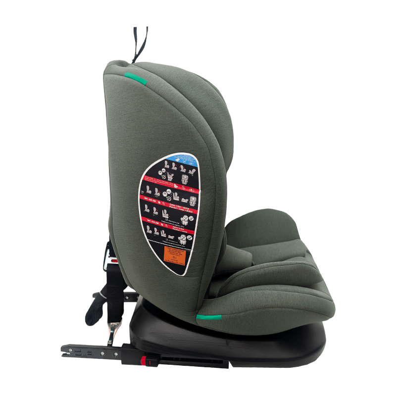 OG801A ECE R129 ISSIZE BABY Autositz 40-150 cm Isofix Kindersicherheit Sitze 360 ​​Grad Wechseln Sie große Rellinien für Kinder
