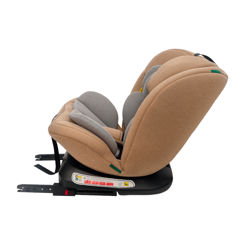 OG801A ECE R129 ISSIZE BABY Autositz 40-150 cm Isofix Kindersicherheit Sitze 360 ​​Grad Wechseln Sie große Rellinien für Kinder