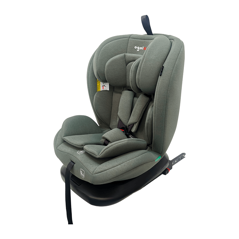 OG801A ECE R129 ISSIZE BABY Autositz 40-150 cm Isofix Kindersicherheit Sitze 360 ​​Grad Wechseln Sie große Rellinien für Kinder