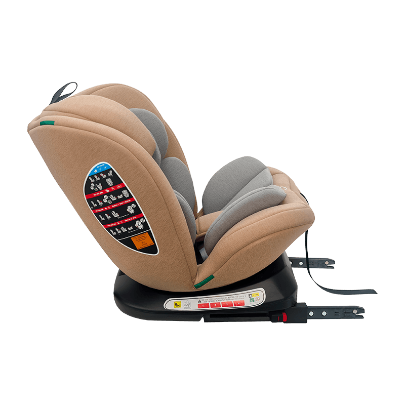 OG801A ECE R129 ISSIZE BABY Autositz 40-150 cm Isofix Kindersicherheit Sitze 360 ​​Grad Wechseln Sie große Rellinien für Kinder