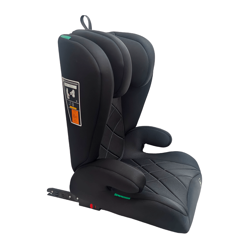 OG303B mit ISOfix -Autositz, Gruppe 2 3 Autositz, Booster faltbar, schwarz mit Präge